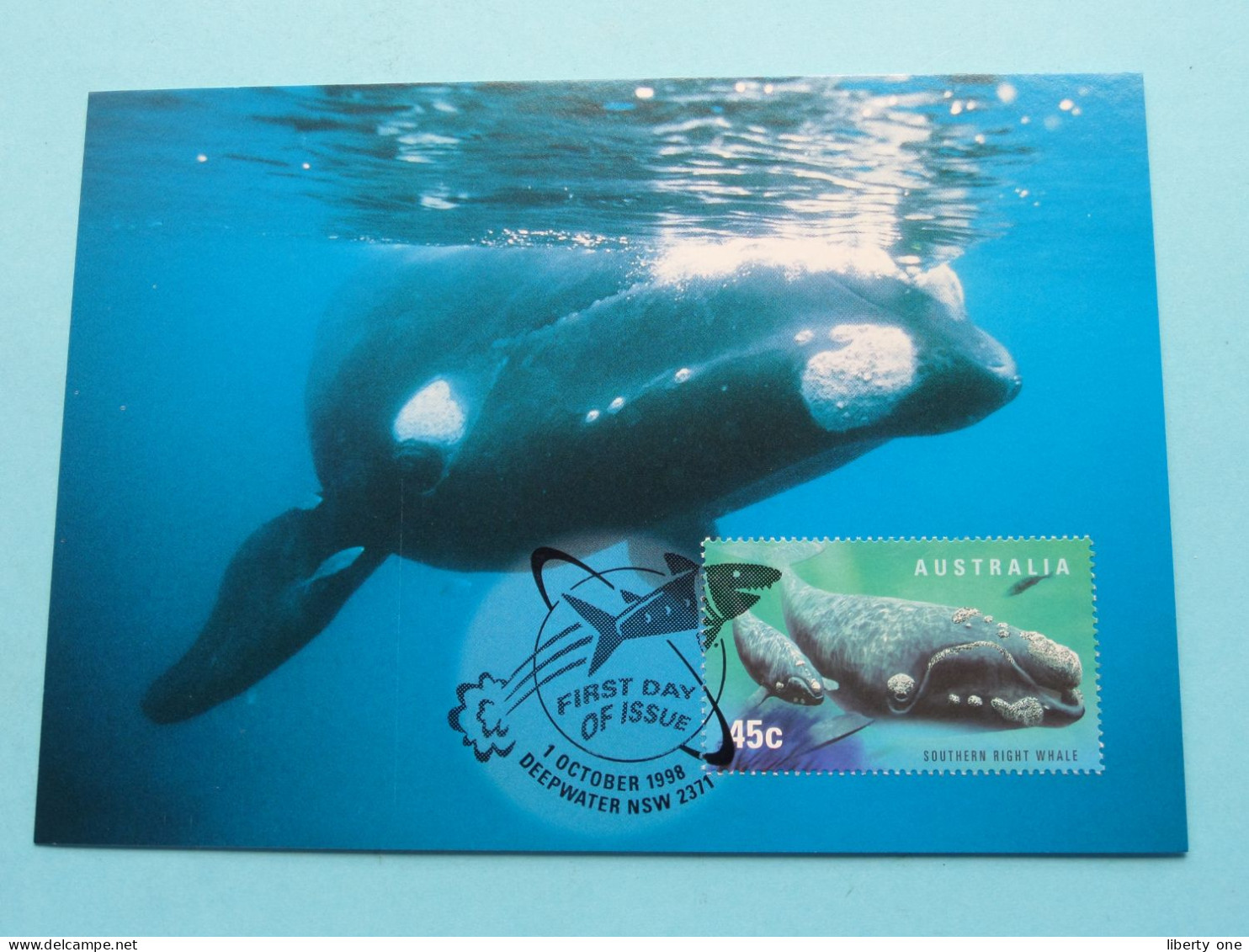 PLANET OCEAN ( Set Of 6 ) Stamp Design By Wayne Rankin - Stamp Deepwater NSW @ 1998 ( Voir / See SCANS ) ! - Autres & Non Classés