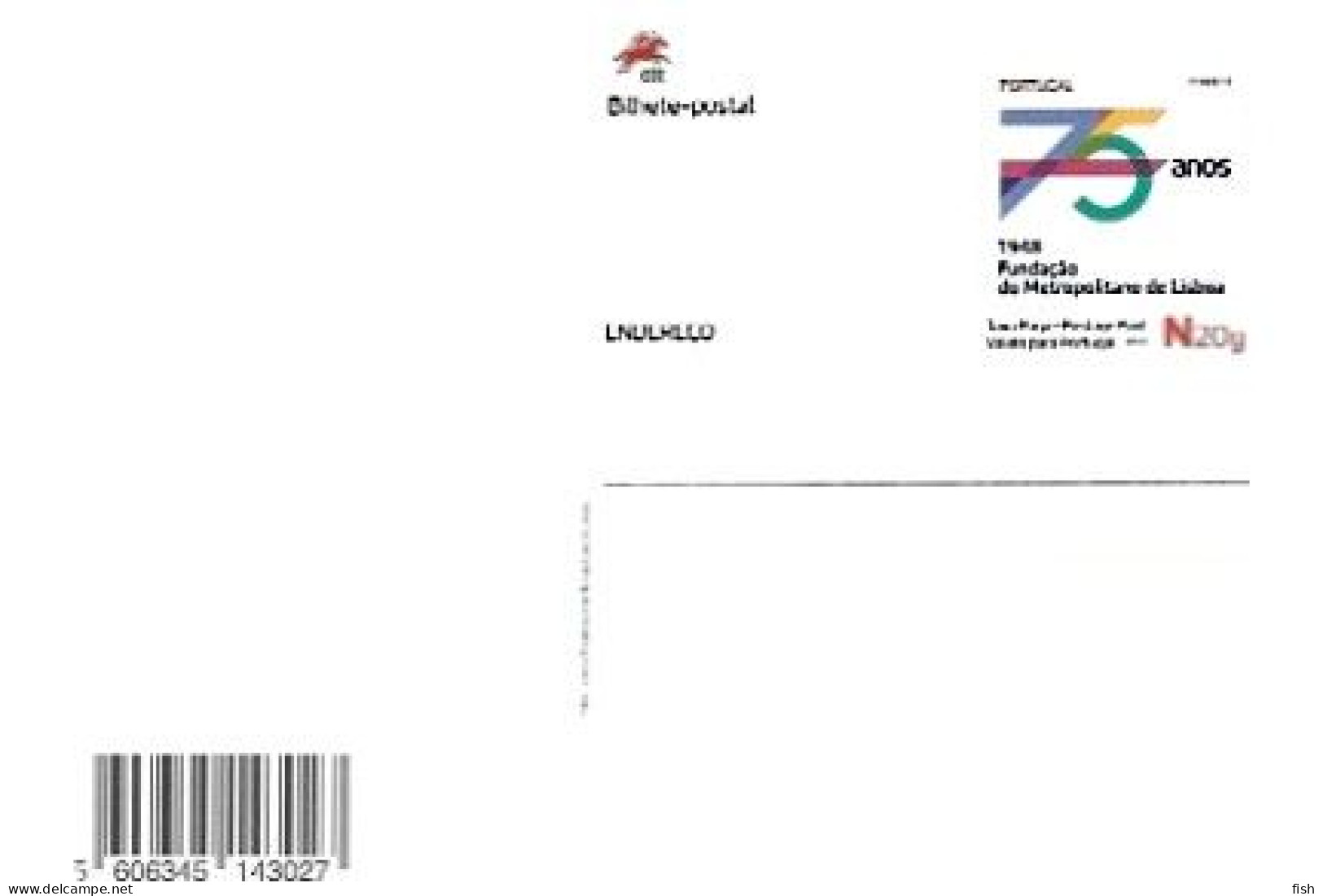 Portugal ** & Postal Stationery, 75 Years Of The  Lisbon Undergound Metro  Foundation 1948-2023 (7997) - Inwijdingen