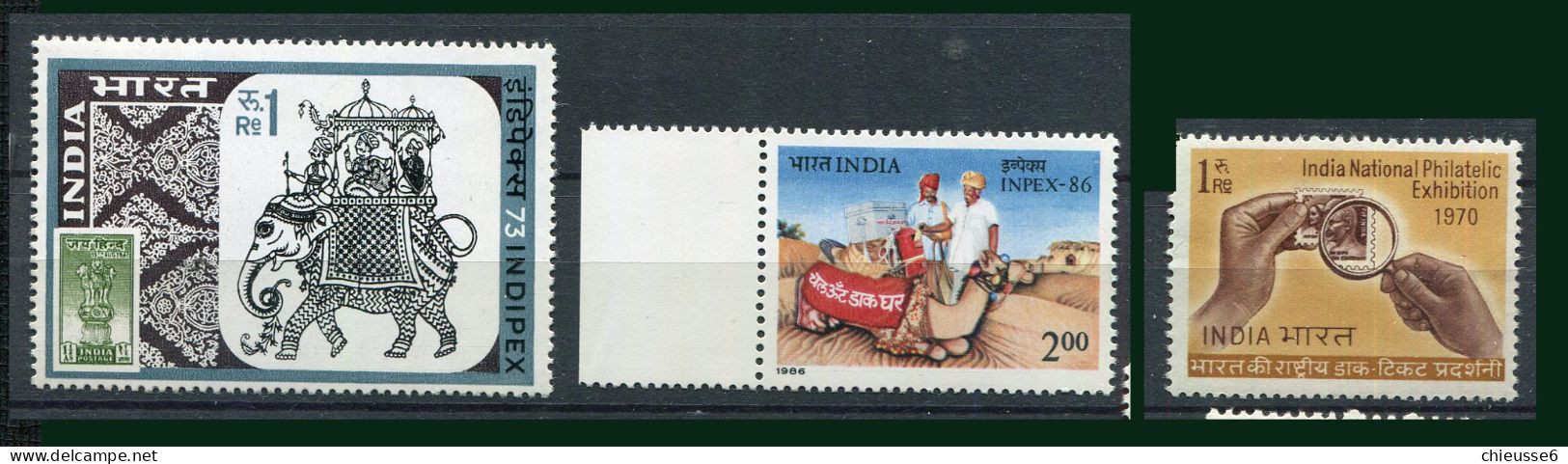 Inde ** N° 385 - 866 - 314 - Timbres Sur Timbre - Collections, Lots & Series