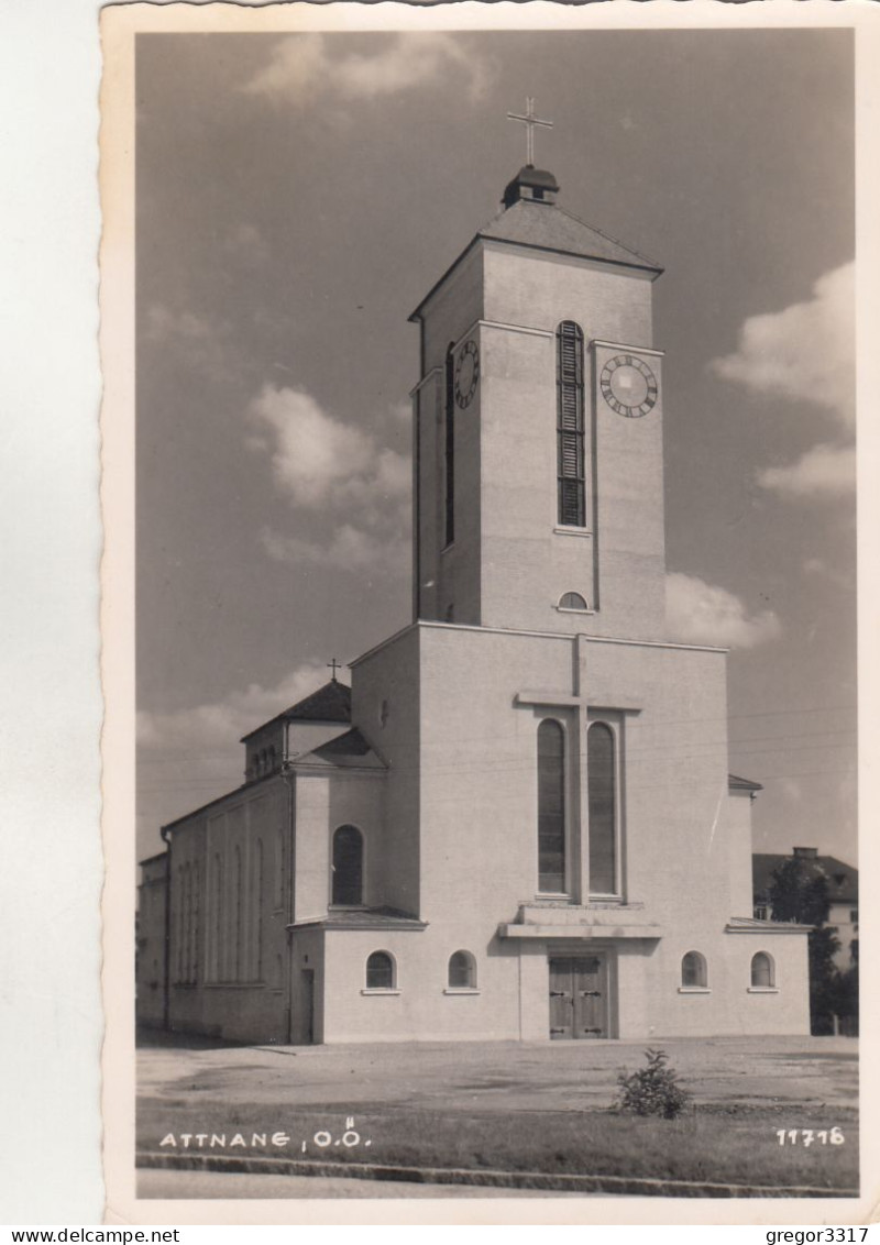 C9615) ATTNANG - OÖ - Tolle DETAIL AK - KIRCHE - Foto Ak 1959 - Attnang-Pucheim