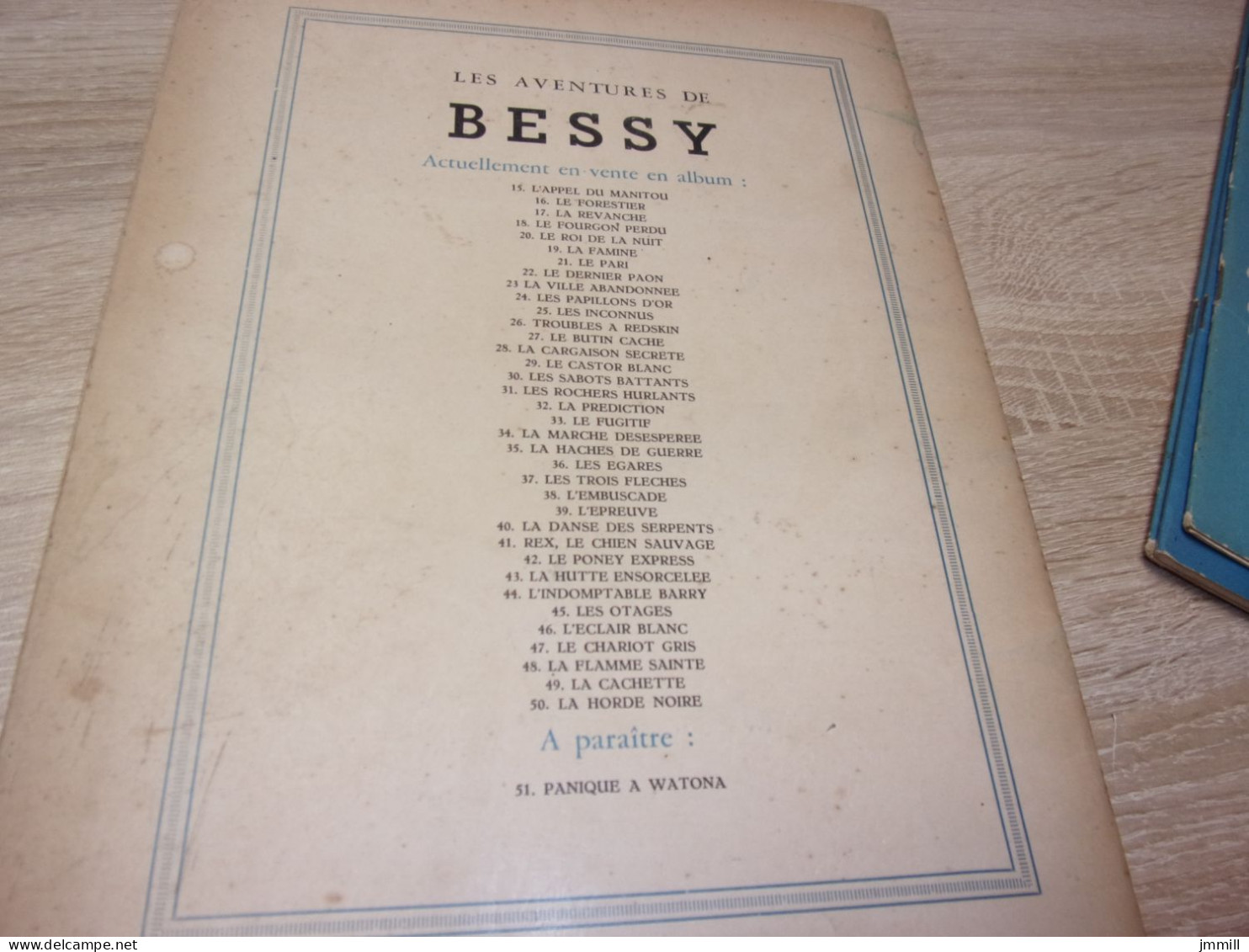 Vandersteen : Bessy Edition Originale 50 La Horde Noire - Bessy