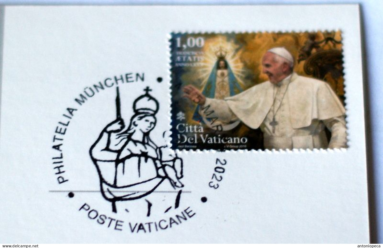 VATICAN 2023, EXIBITION PHILATELIA MUNCHEN, 4-5 MARZ 2023, SPECIAL CARD - Briefe U. Dokumente