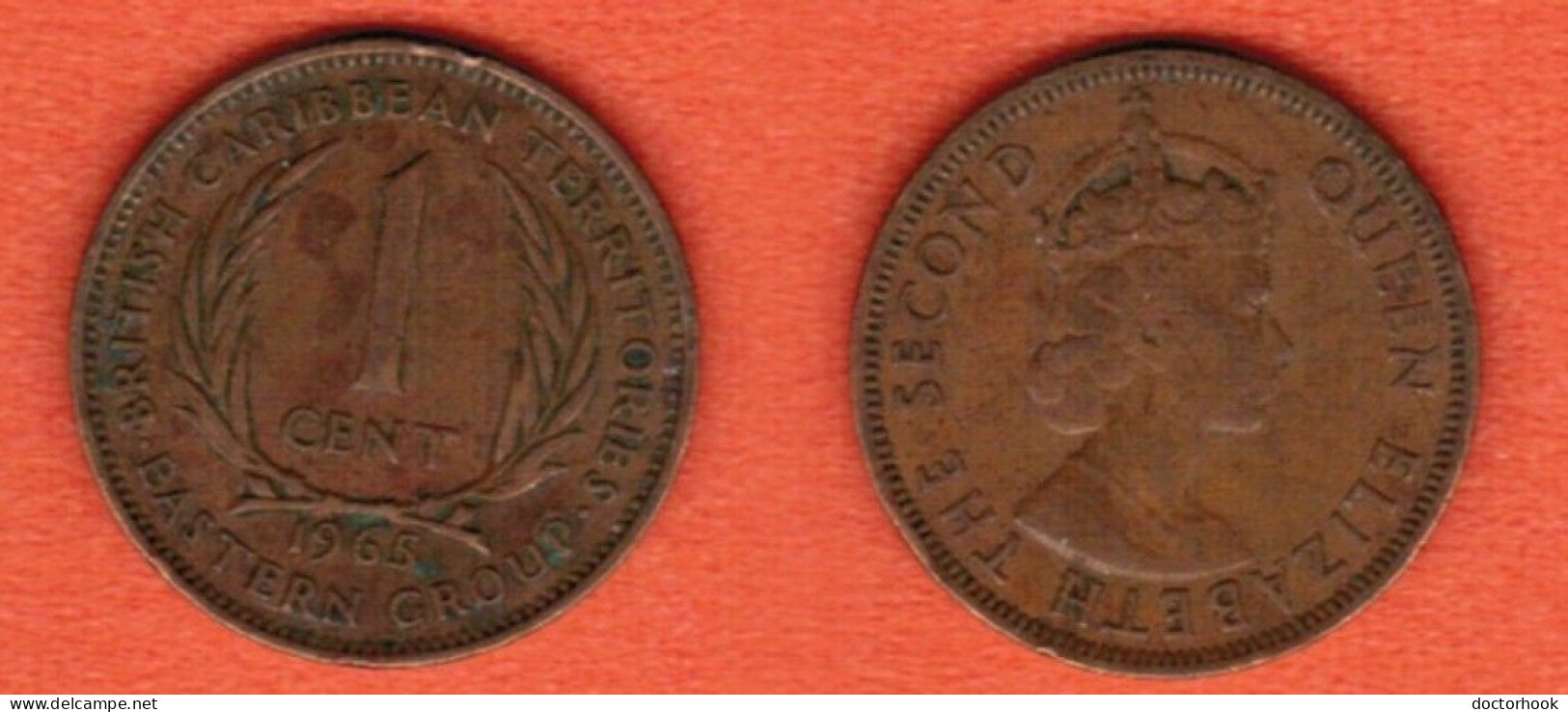 BRITISH CARIBBEAN TERRITORIES   1 CENT 1905 (KM # 2) #7232 - Territoires Britanniques Des Caraïbes