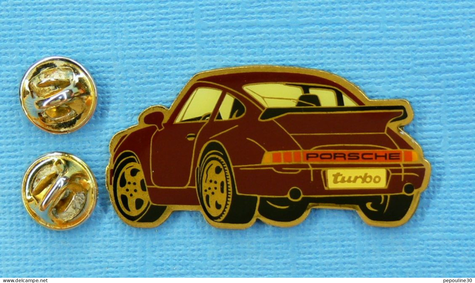 1 PIN'S //  ** PORSCHE 911 TURBO ** - Porsche