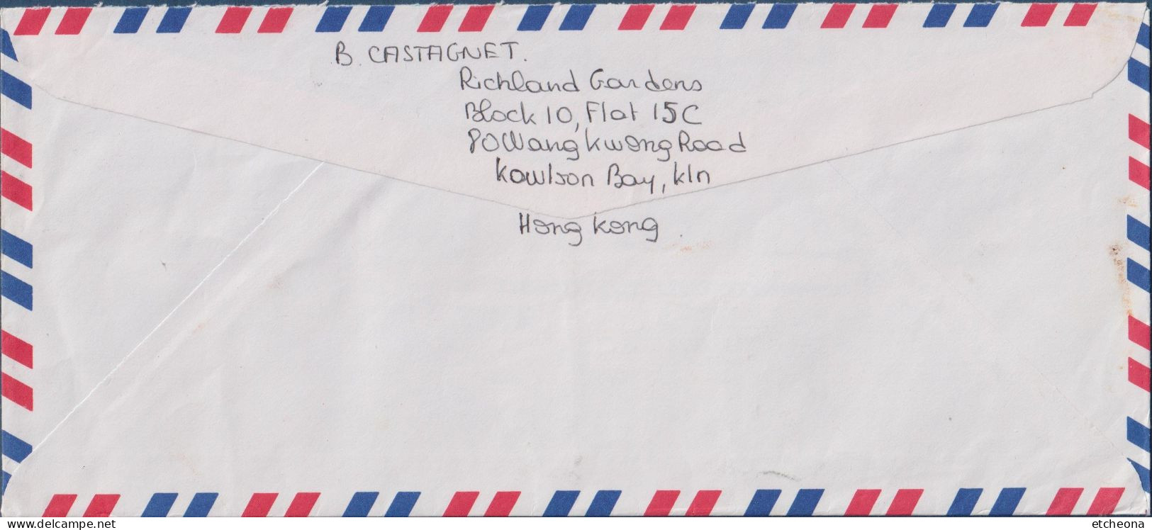 Enveloppe Avec 1 Timbre Musée D'histoire, Hong-Kong, Chine 16.08.00 - Lettres & Documents