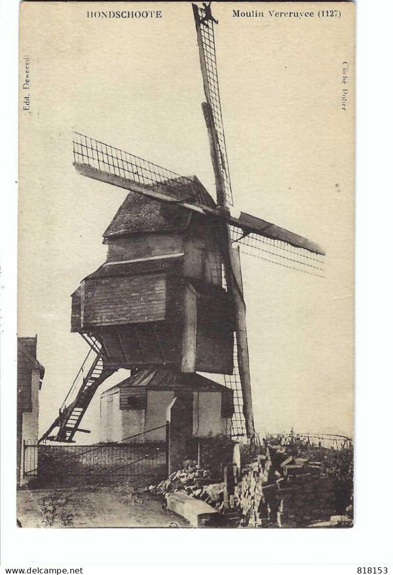 Hondschoote  HONDSCHOOTE  Moulin Vercruyce - Hondshoote