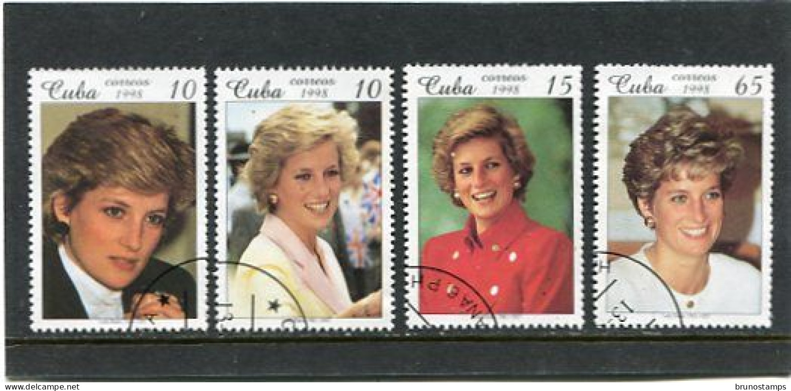 CUBA - 1998  PRINCESS  DIANA  FINE USED - Usados