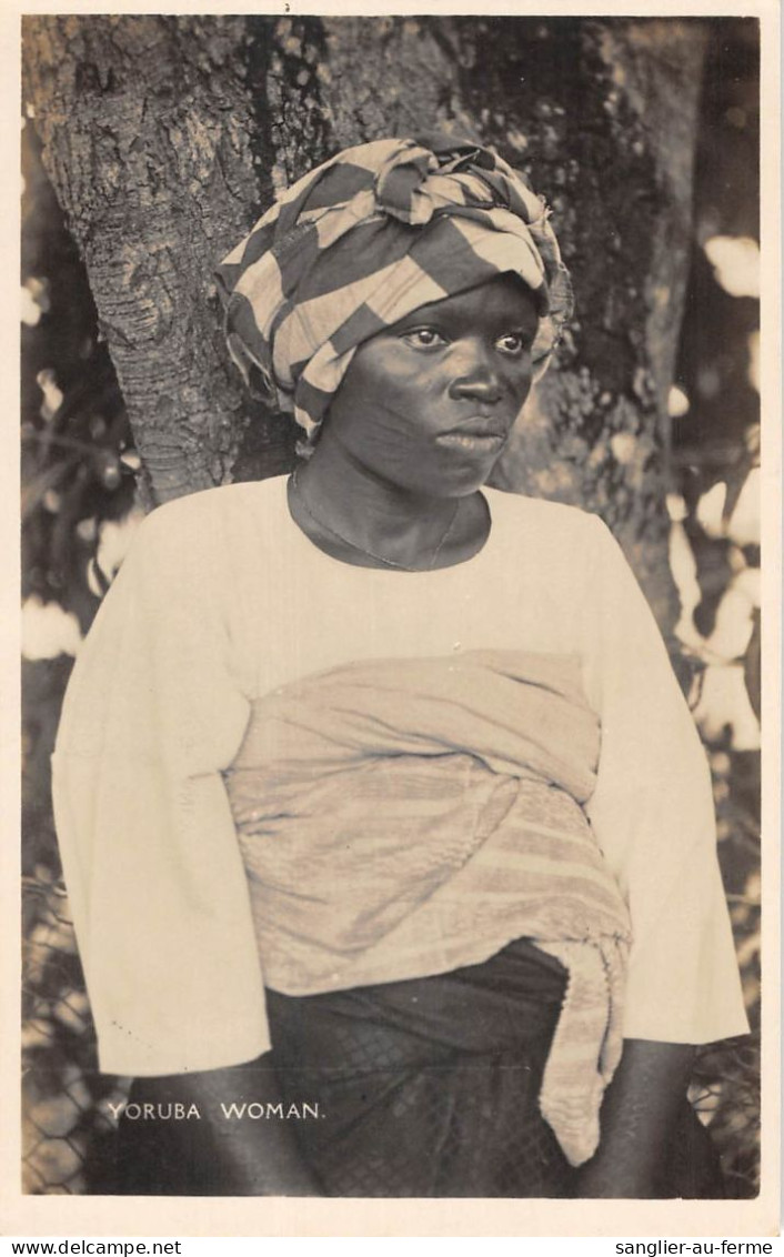 CPA NIGERIA YORUBA WOMAN / CPA ETHNIQUE - Nigeria