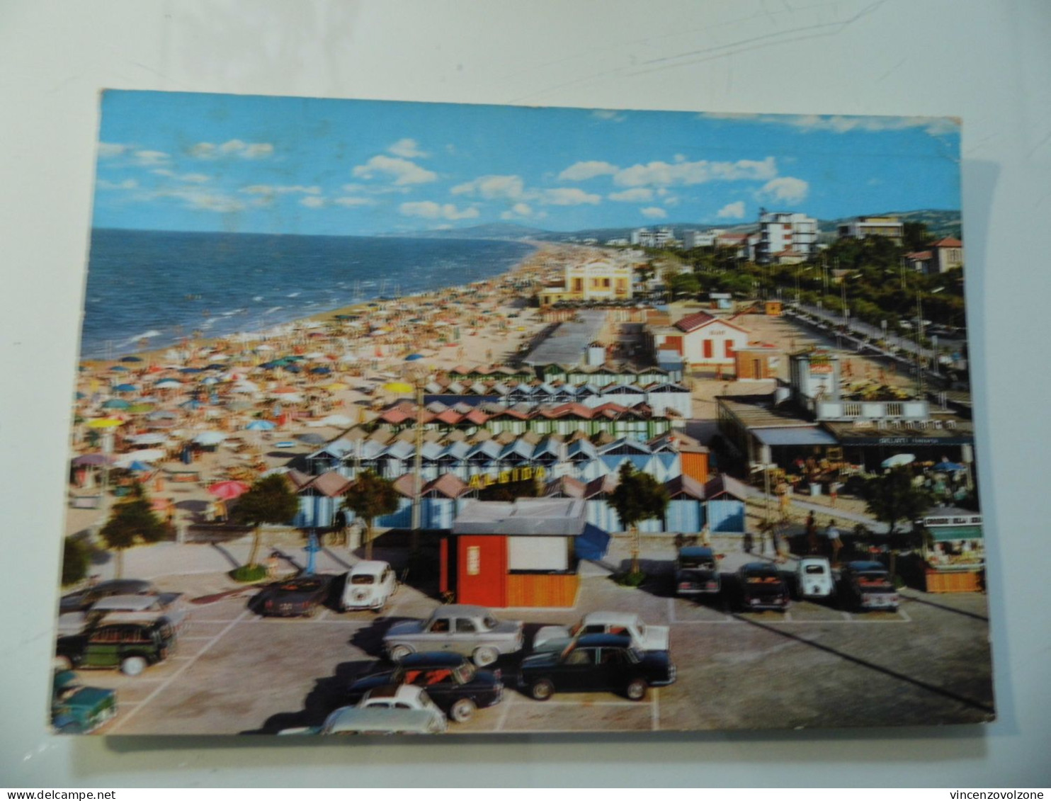 Cartolina Viaggiata "SENIGALLIA Lungomare E Spiaggia" 1972 - Senigallia