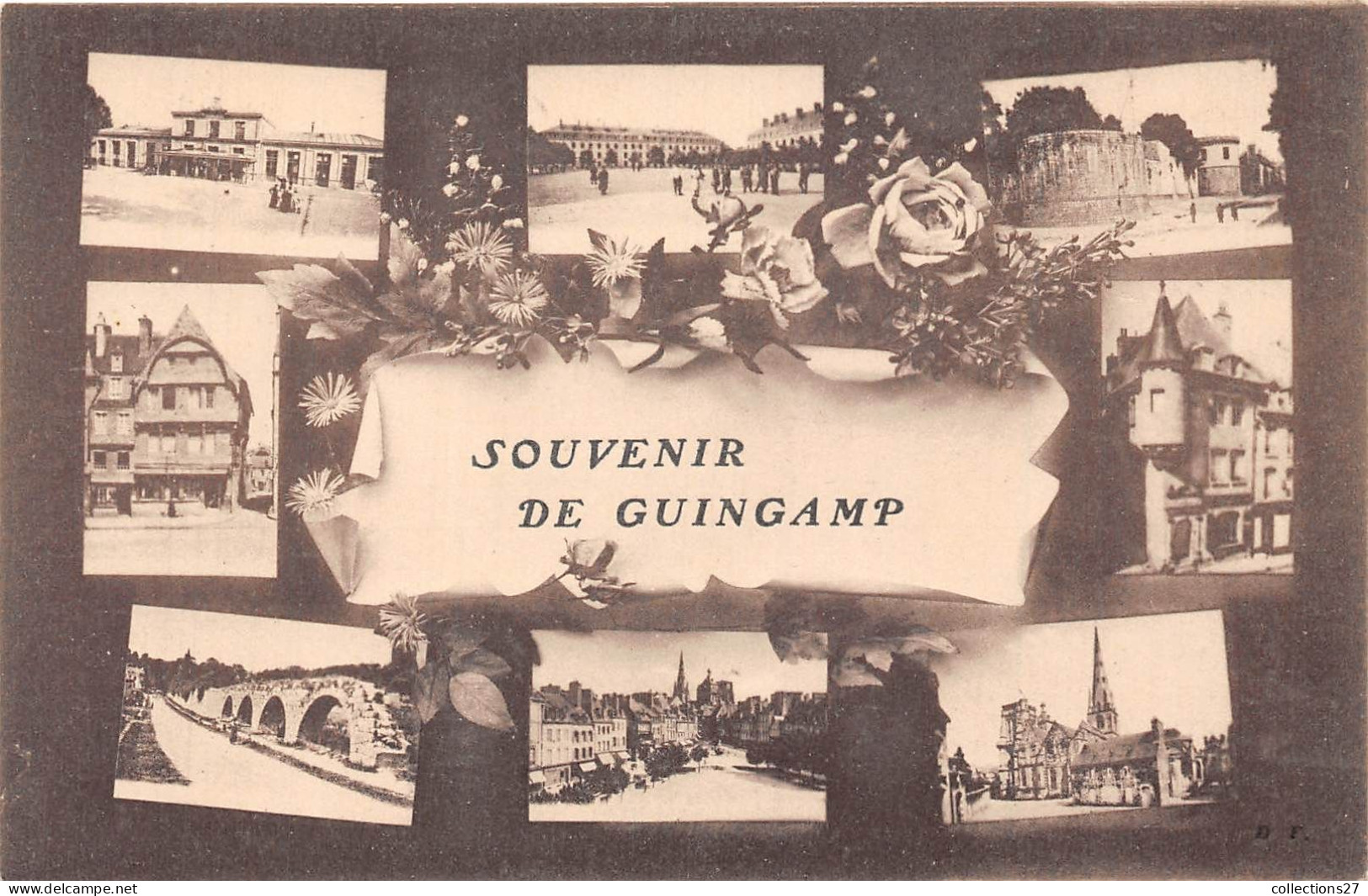 22-GUINGAMP- SOUVENIR MULTIVUES - Guingamp