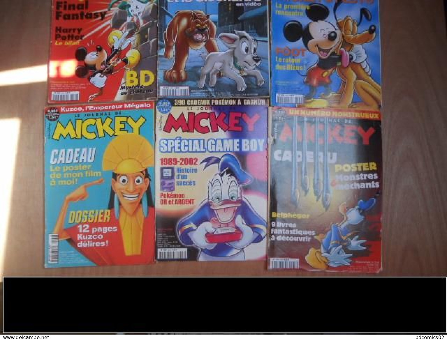 Le Journal De Mickey LOT DE 6 BD  N°  2540 /2541 /2542/ 2544 /2546/ 2548 LOT N°14 - Paquete De Libros