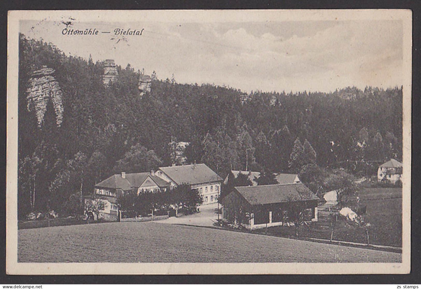 Rosenthal-Schweizermühle Sächs. Schweiz, Ottomühle, Bielatal Mit Dachsstein Ottostein Mühlwärter Nachgebühr - Rosenthal-Bielatal