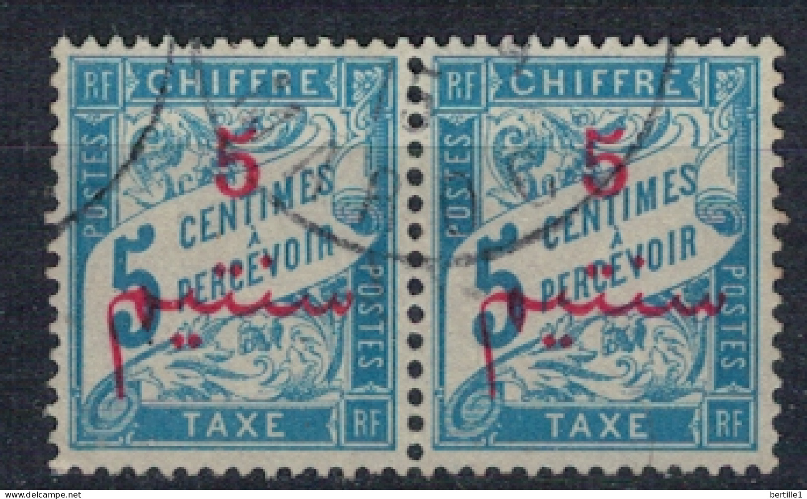 MAROC       N°  YVERT  TAXE  10 X 2  OBLITERE    ( OB 11/ 09 ) - Postage Due