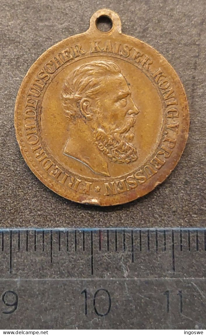 Germany Prussia Friedrich Medal (about 1888?) - Royal/Of Nobility