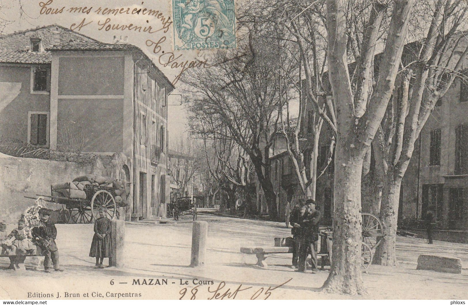 Mazan /84/ Le Cours / Réf:fm3344 - Mazan