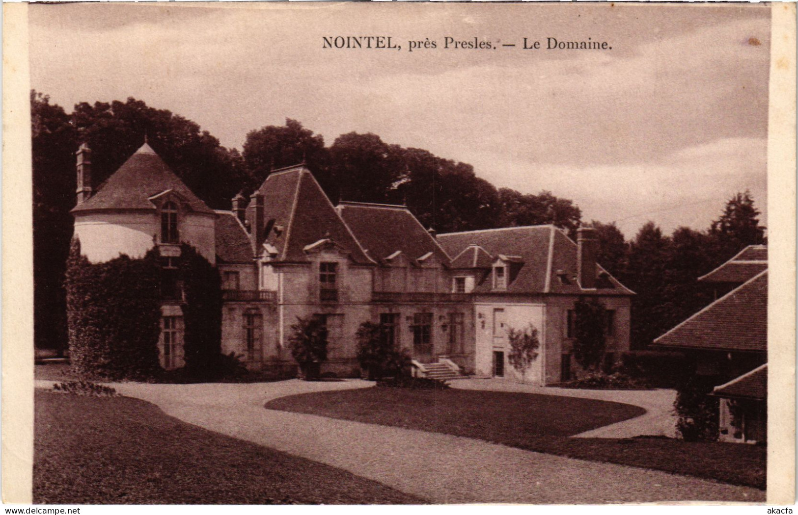 CPA Nointel Le Domaine (1318223) - Nointel