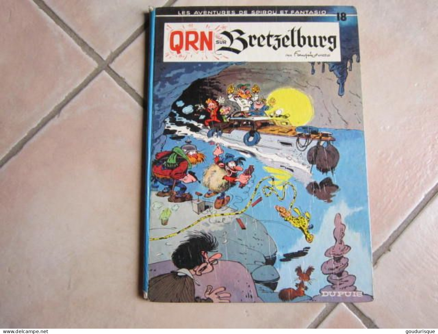 EO SPIROU T18 QRN SUR BRETZELBURG   FRANQUIN - Spirou Et Fantasio