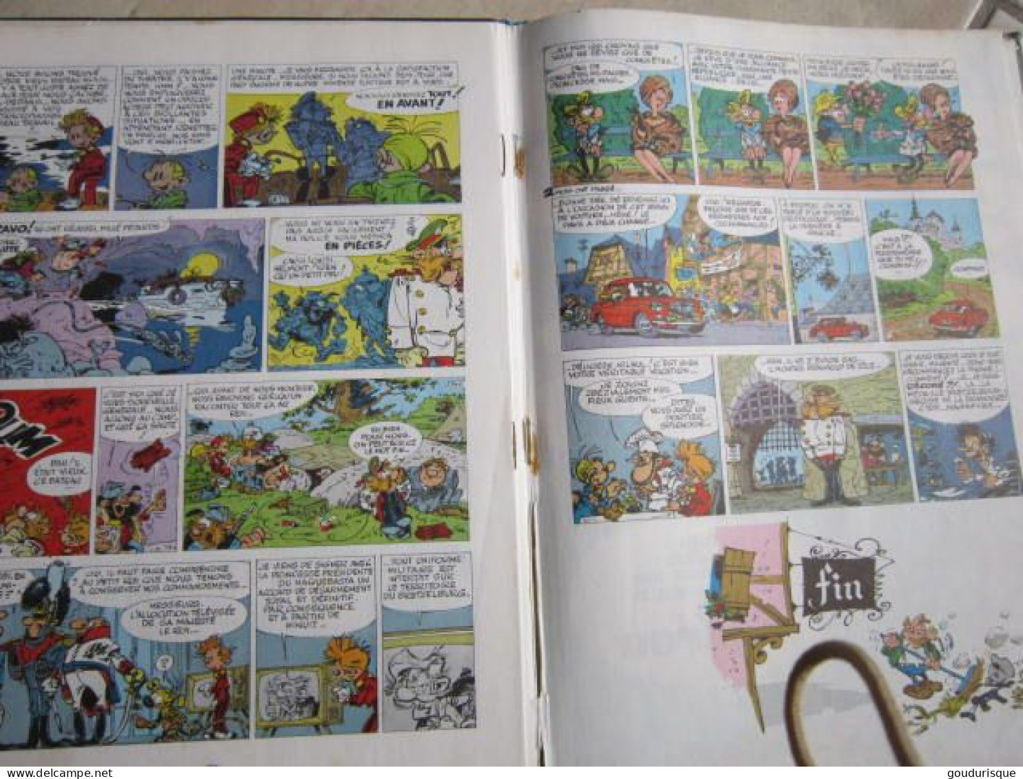 EO SPIROU T18 QRN SUR BRETZELBURG   FRANQUIN - Spirou Et Fantasio