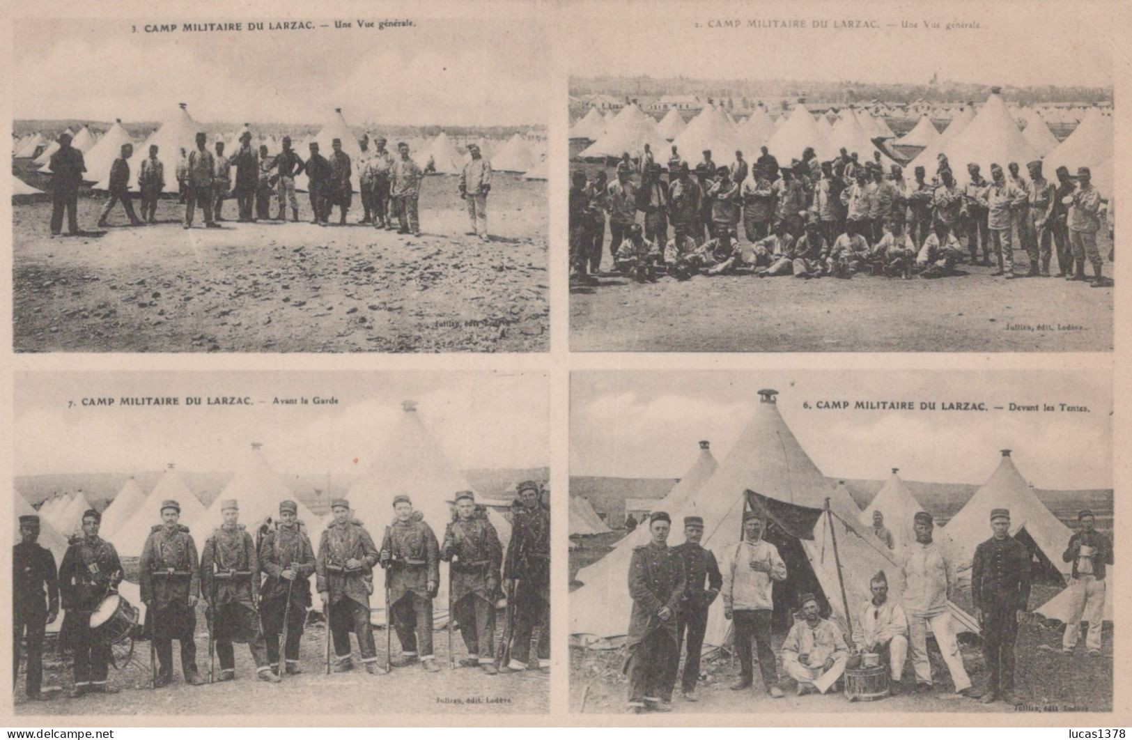 12 / CAMP DU LARZAC / MULTIVUES - La Cavalerie