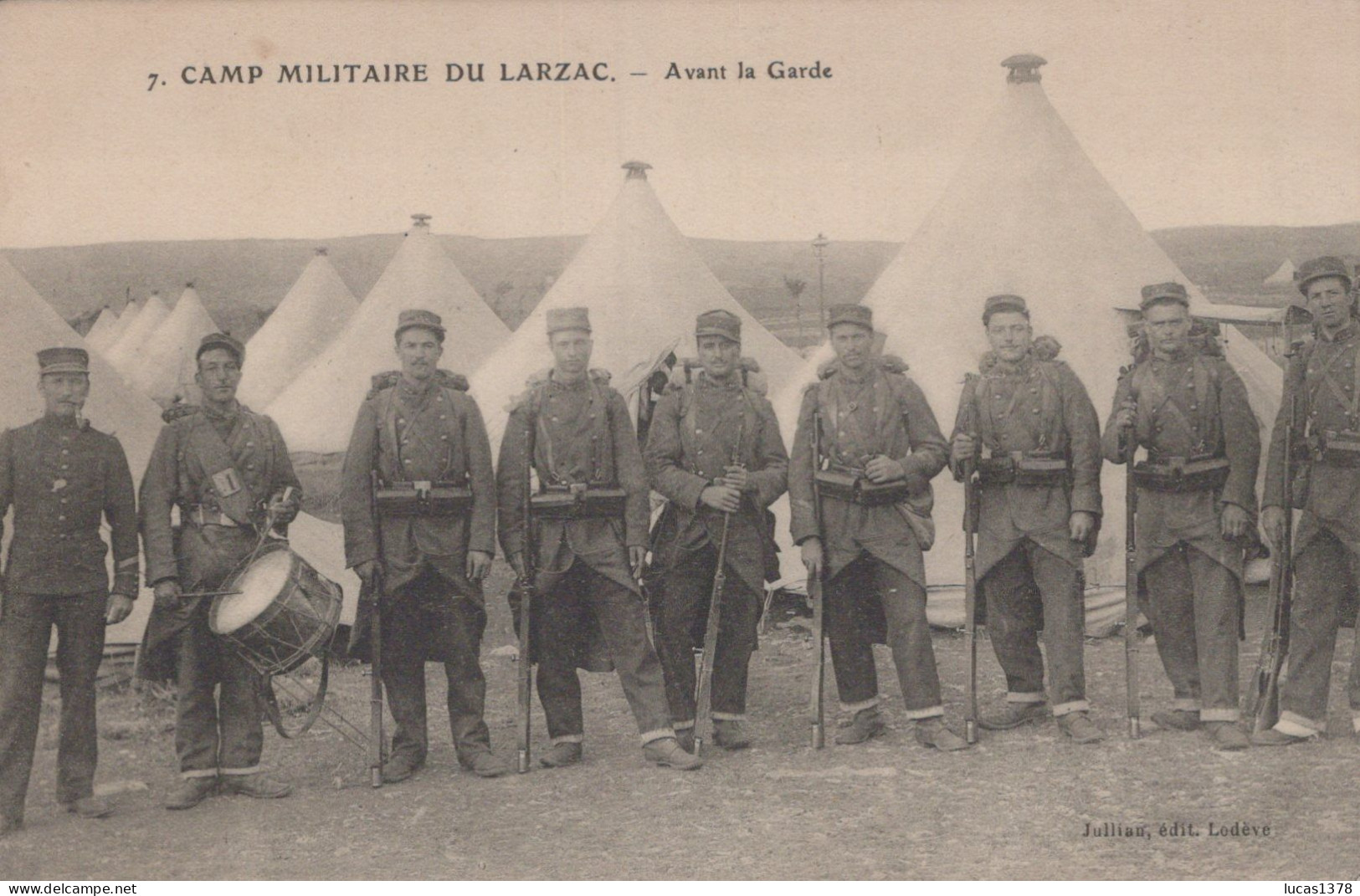 12 / CAMP DU LARZAC / AVANT LA GARDE - La Cavalerie