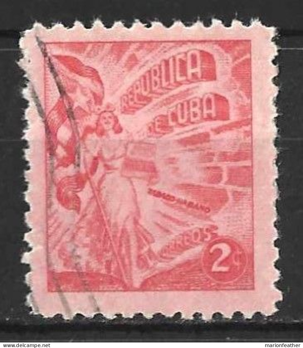 CUBA...." 1948..".....TABACCO......SG512........USED..... - Gebruikt