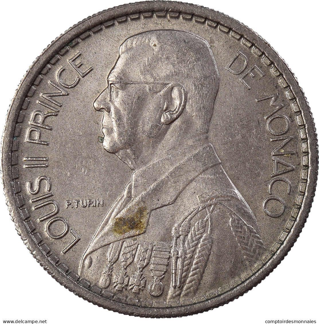 Monnaie, Monaco, Louis II, 10 Francs, 1946, Paris, TB+, Cupro-nickel - 1922-1949 Luigi II
