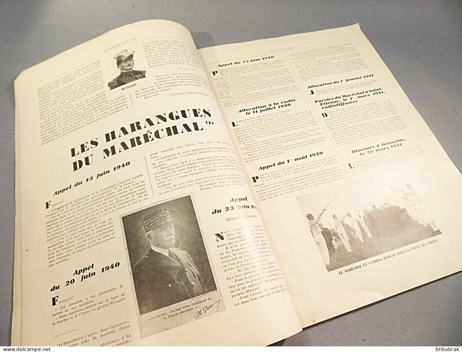 + JOURNAL LE CRAPOUILLOT N° 17 PETAIN DE GAULLE 1952 - Histoire Revue