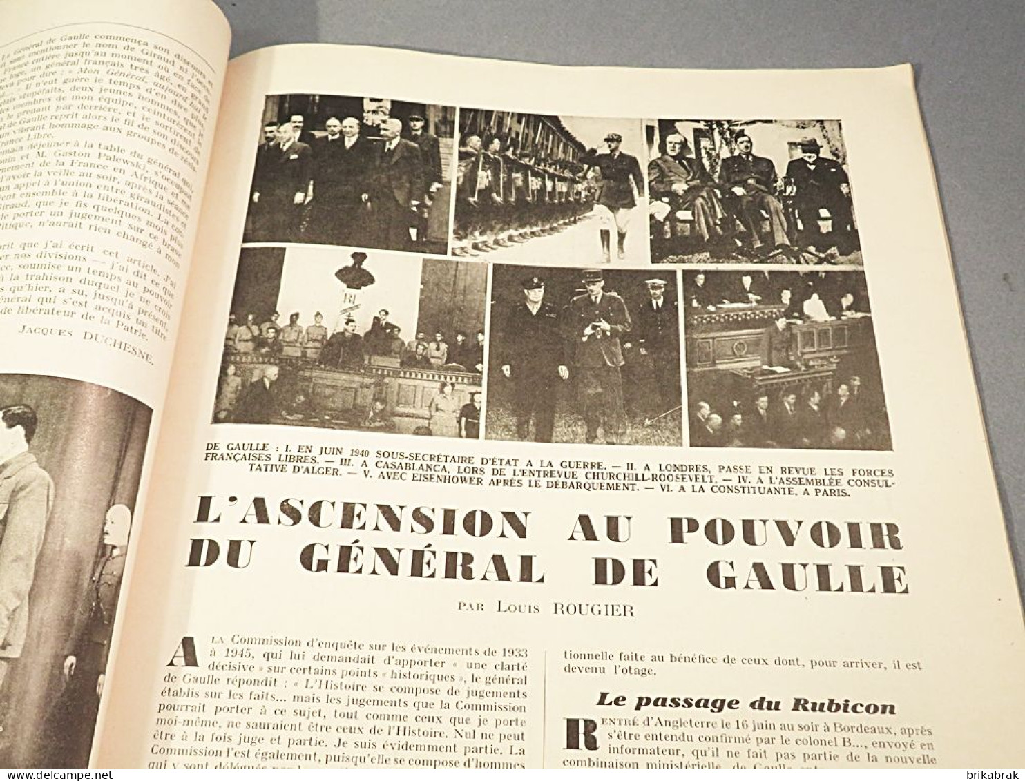 + JOURNAL LE CRAPOUILLOT N° 17 PETAIN DE GAULLE 1952 - Histoire Revue