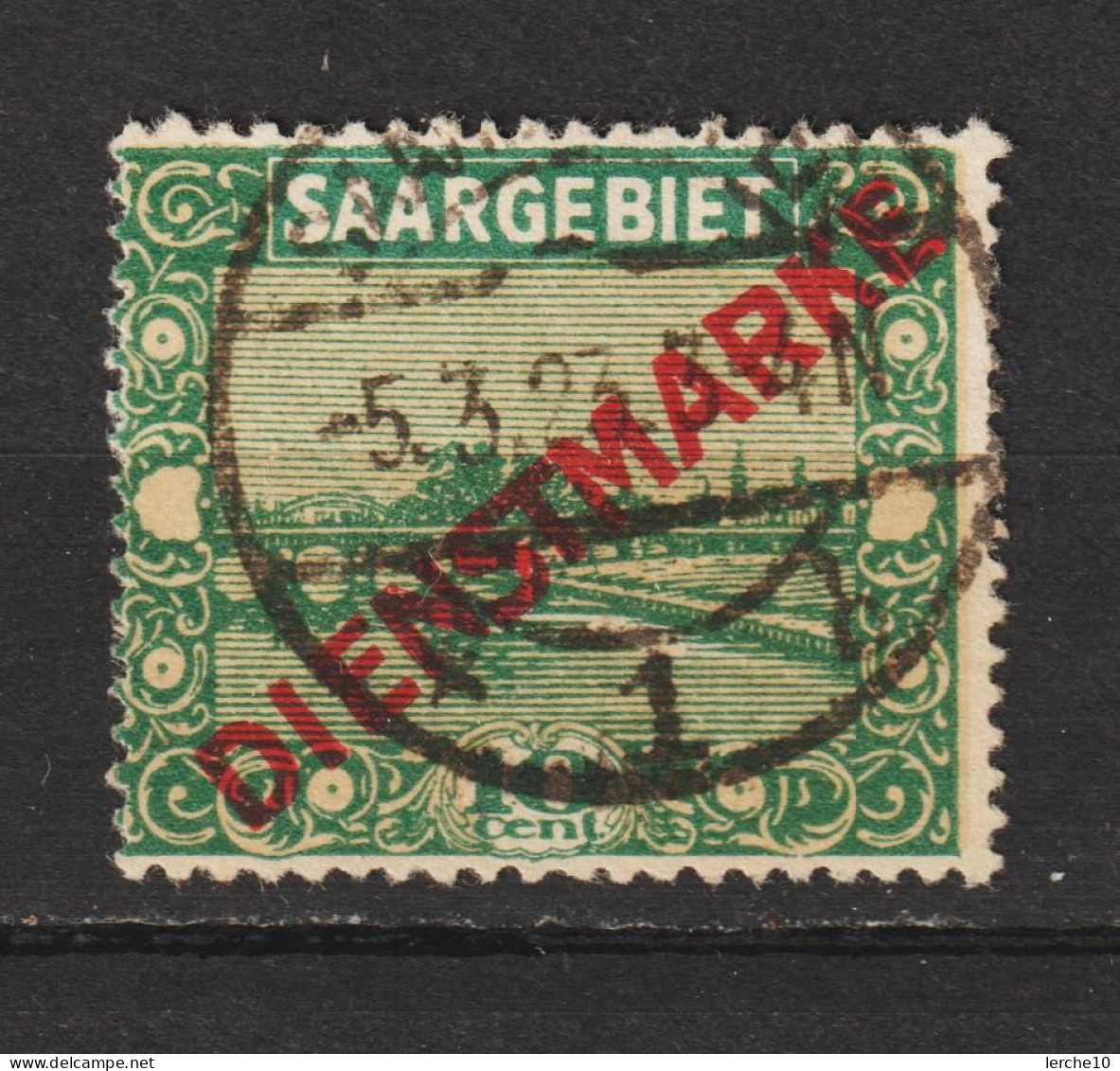 Saar MiNr. D 3 VIII   (sab18) - Dienstmarken