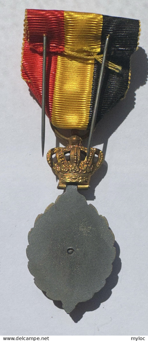 Médaille Décoration Civile. Prévoyance Voorzorg. 1ere Classe. Avec Rosace - Professionali / Di Società