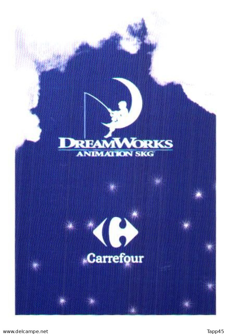 DreamWorks >Animation Skg > Carrefour > 10 cartes > Réf T v 13/4/22