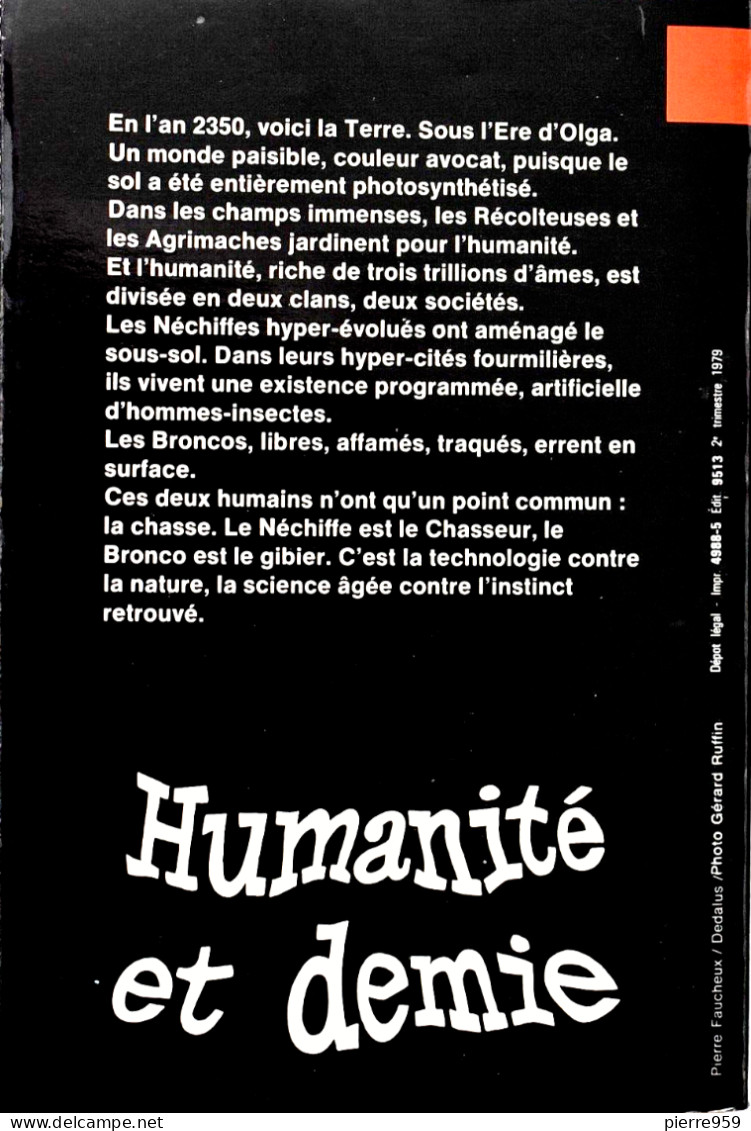 Humanité Et Demie - T. J. Bass - J'ai Lu