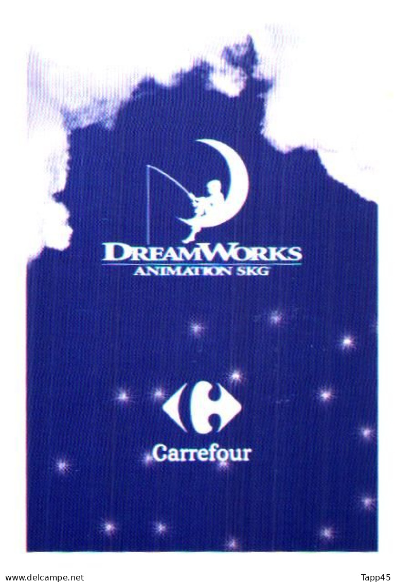 DreamWorks >Animation Skg > Carrefour > 10 cartes > Réf T v 13/5/25