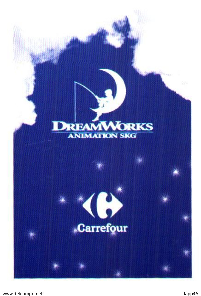 DreamWorks >Animation Skg > Carrefour > 10 cartes > Réf T v 13/5/25