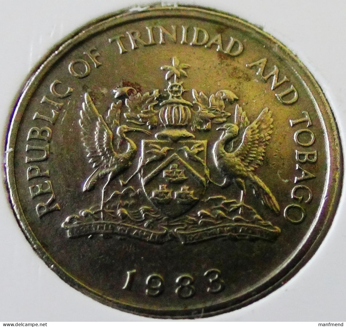 Trinidad & Tobago - 1983 - KM 32 - 25 Cents - VF+ - Look Scans - Trinidad & Tobago