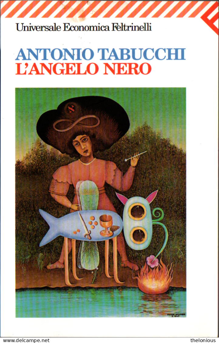 # Antonio Tabucchi - L'angelo Nero - Universale Feltrinelli N. 1253 - Grote Schrijvers