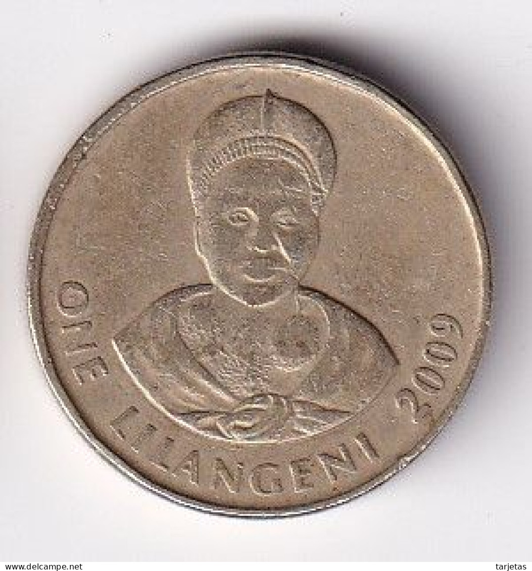 MONEDA DE SWAZILAND DE 1 LILANGENI DEL AÑO 2009 (COIN) - Swaziland