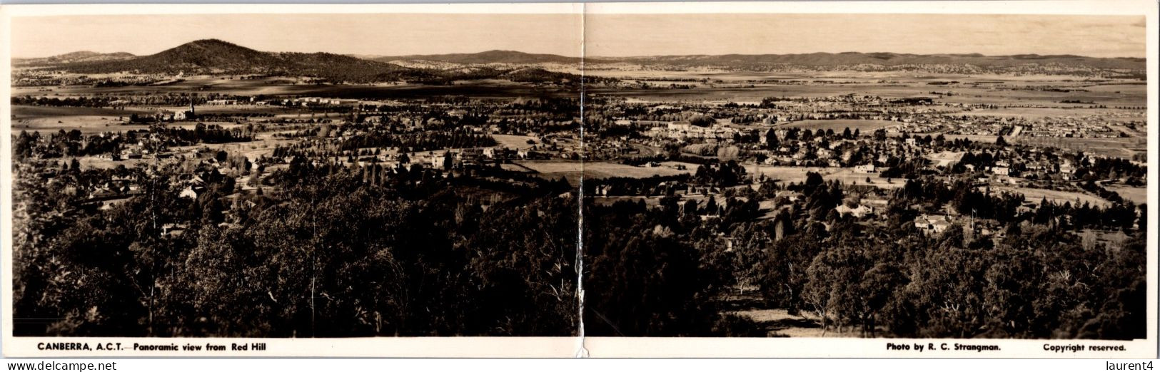 (3 R 26) VERY ODL - Australia - ACT - CANBERRA - Double Size B/w Postcard - Canberra (ACT)