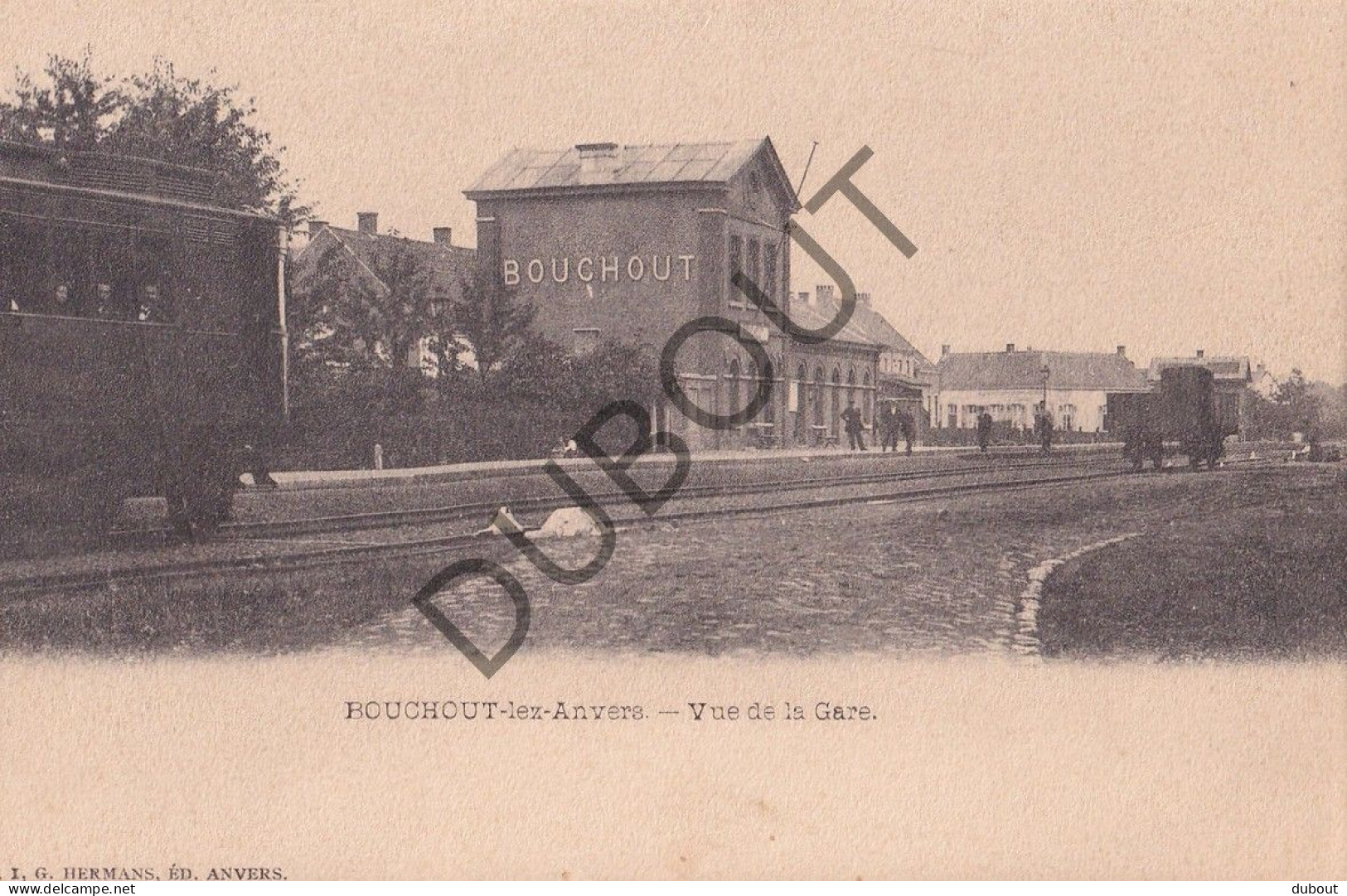 Postkaart/Carte Postale - Boechout - Vue De La Gare - Station  (C4280) - Böchout