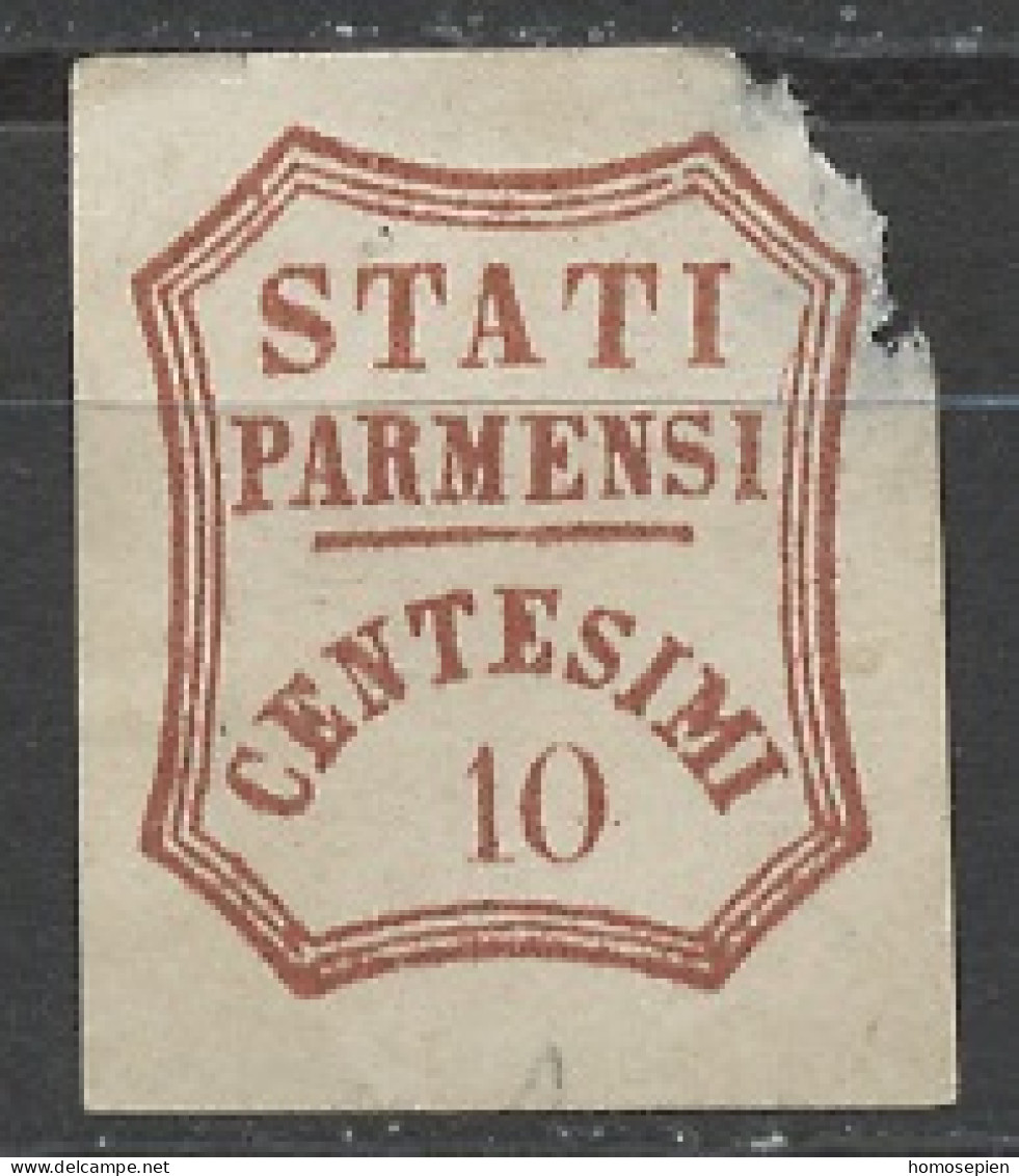 Italie - Italy - Italien Anciens Etats - Parme 1859 Y&T N°AEP13 - Michel N°13 Nsg - 10c Chiffre - Parma