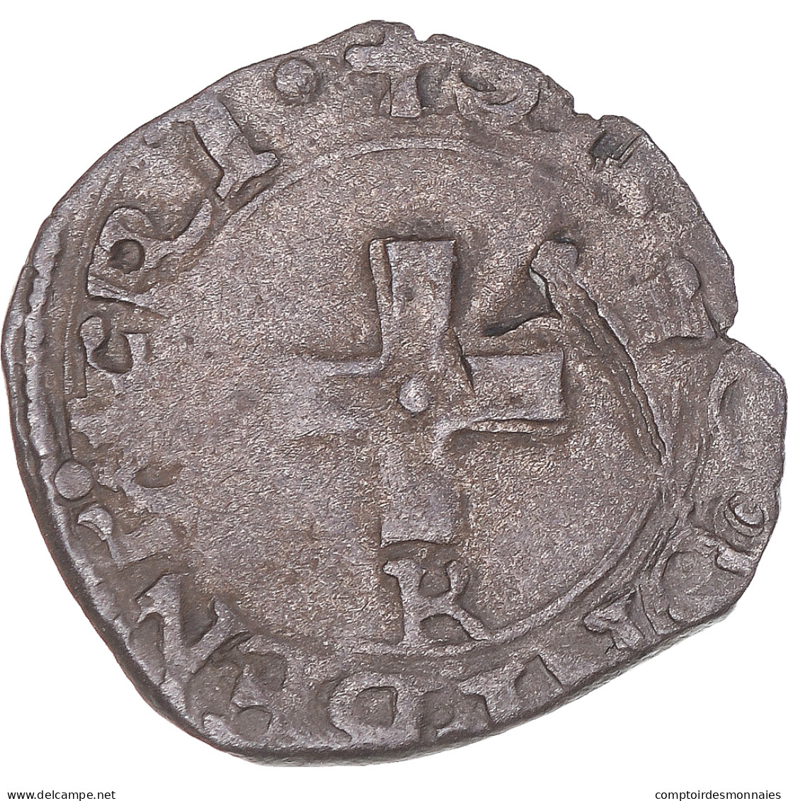 Monnaie, France, François Ier, Liard à L'F Et à La Croisette, 1540-1547 - 1515-1547 Frans I