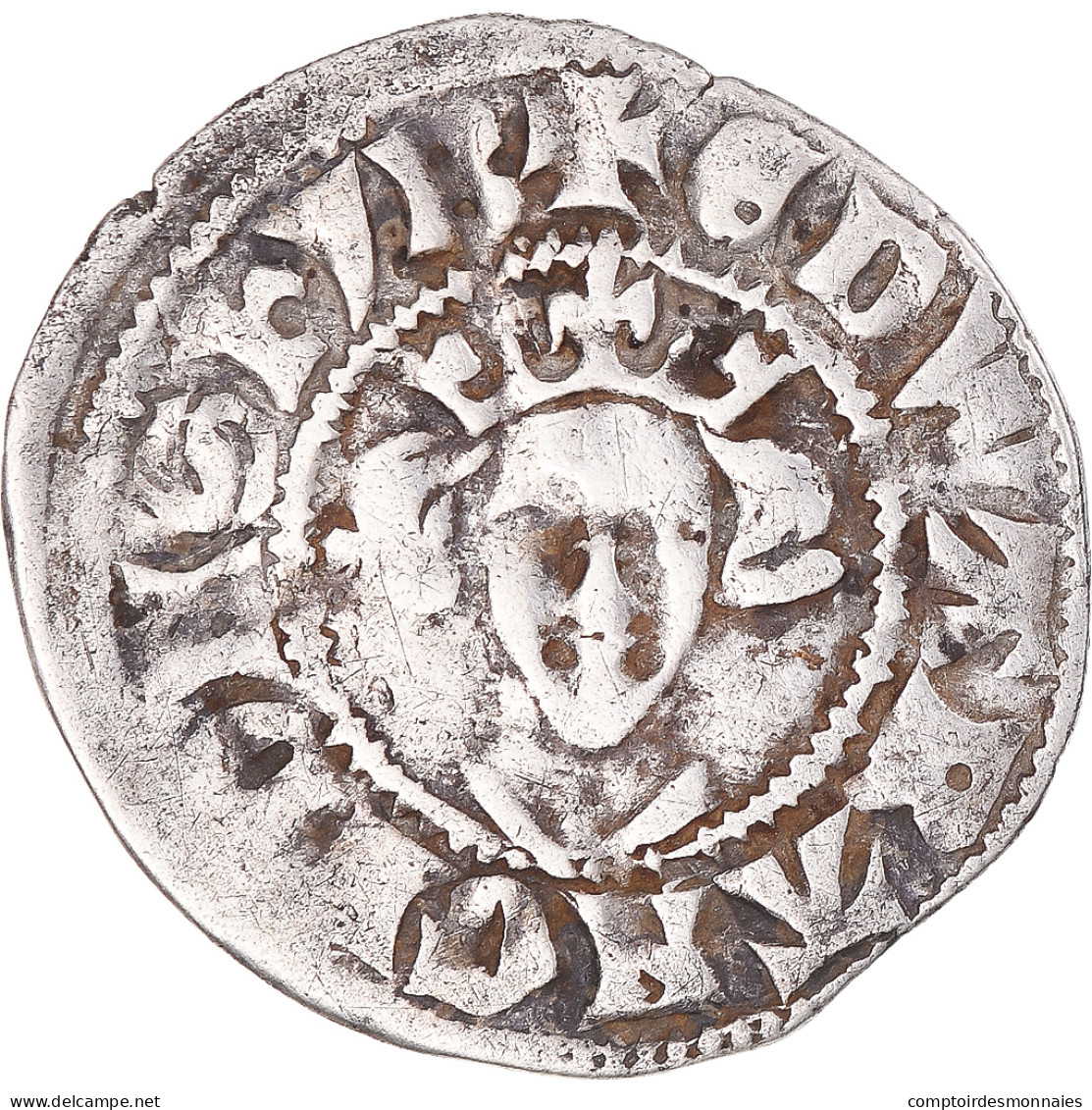 Monnaie, Grande-Bretagne, Edward I, II, III, Penny, Londres, TTB, Argent - 1066-1485 : Bas Moyen-Age