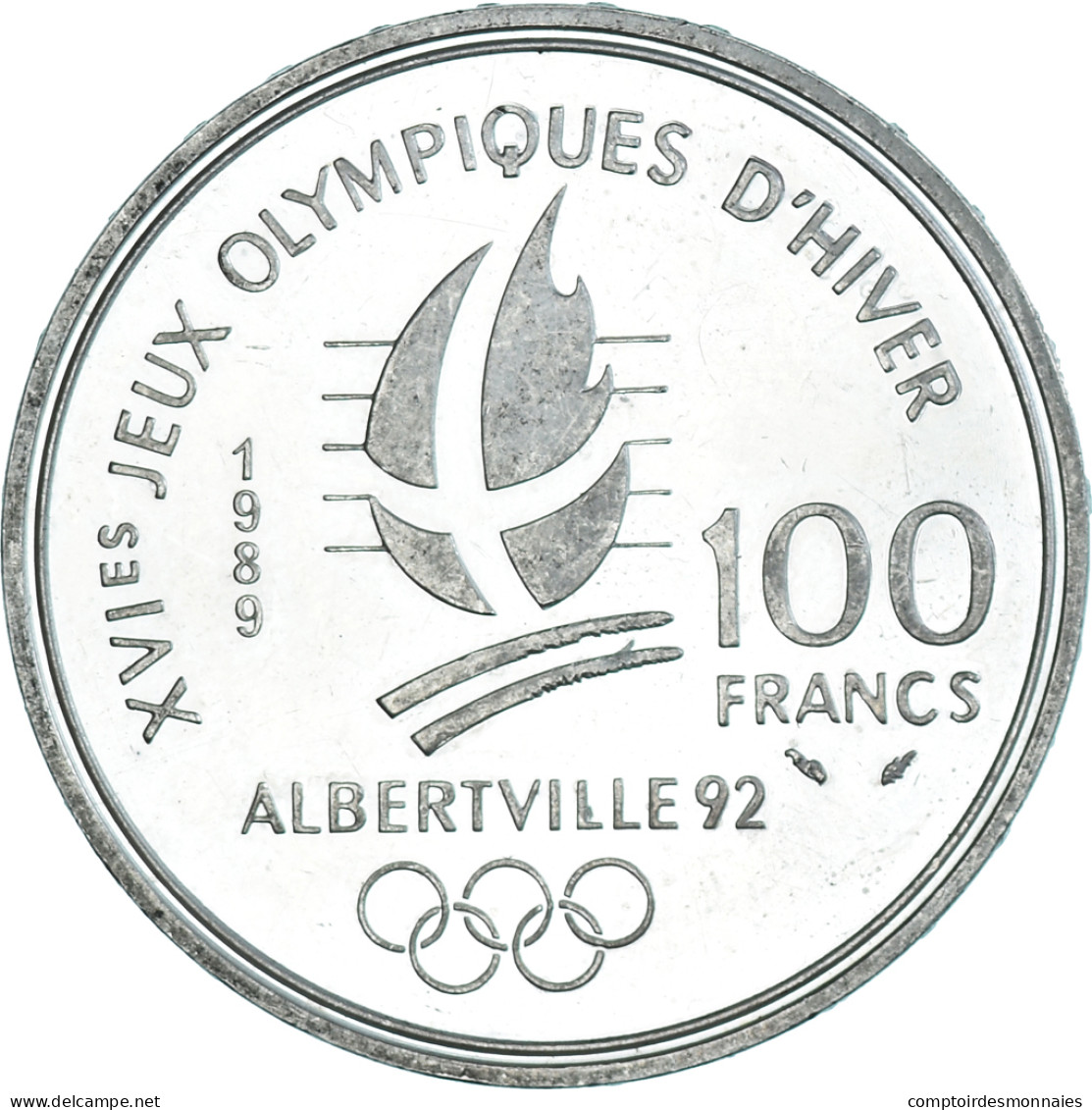 Monnaie, France, 100 Francs, 1989, SUP+, Argent, KM:972 - Essays & Proofs