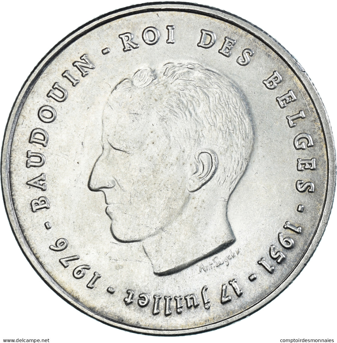 Monnaie, Belgique, 250 Francs, 250 Frank, 1976, SUP, Argent, KM:157.1 - 250 Francs