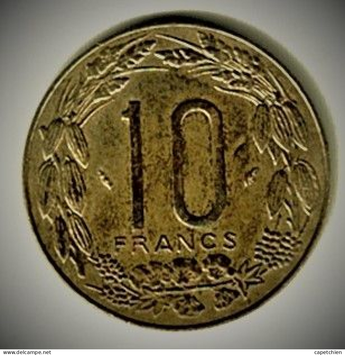 BANQUE DES ETATS DE L'AFRIQUE CENTRALE / 10 FRANCS / 1979 - Reunión