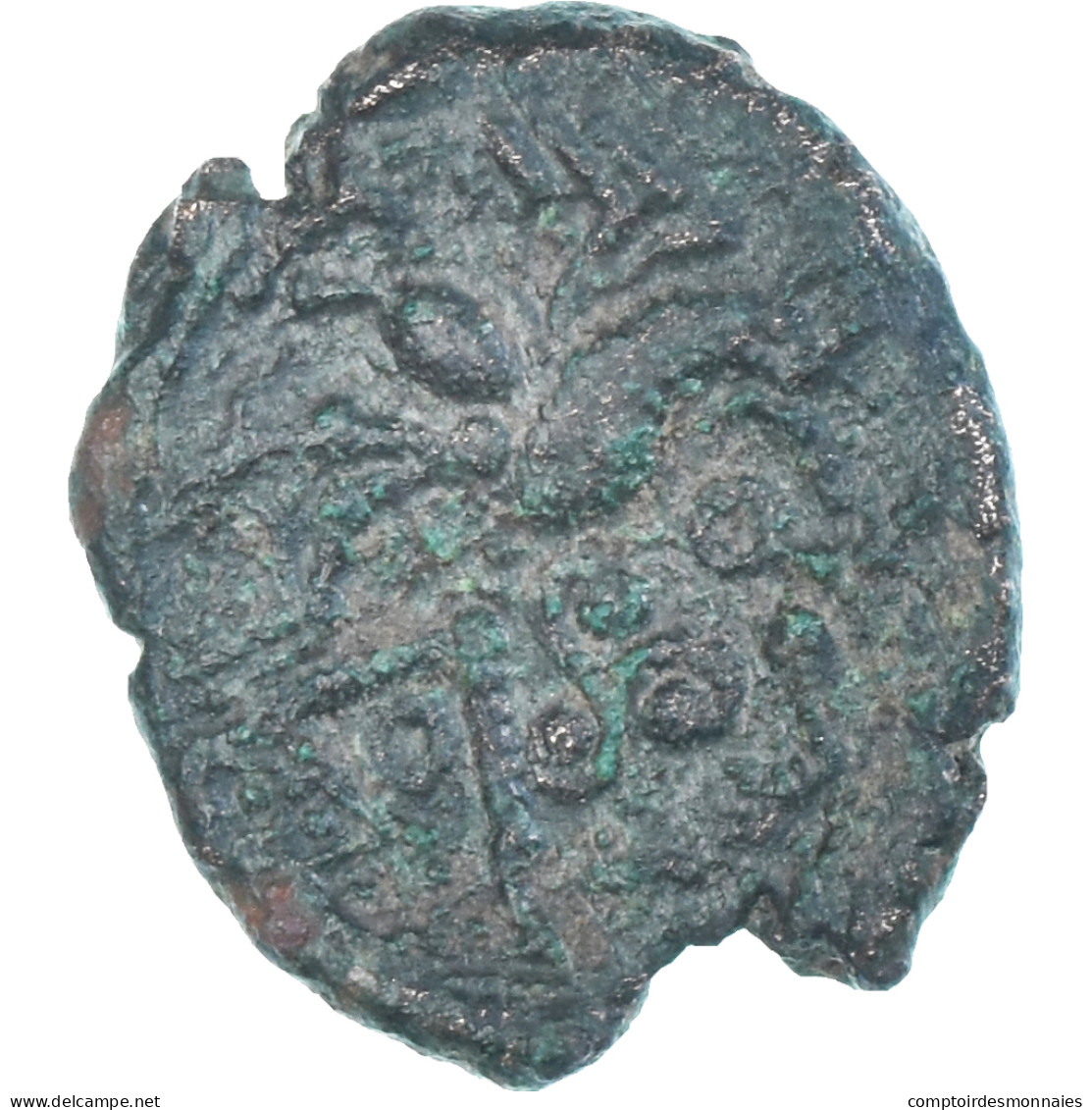 Monnaie, Bellovaques, Bronze Au Coq "Lewarde", 50-25 BC, TB+, Bronze - Celtic