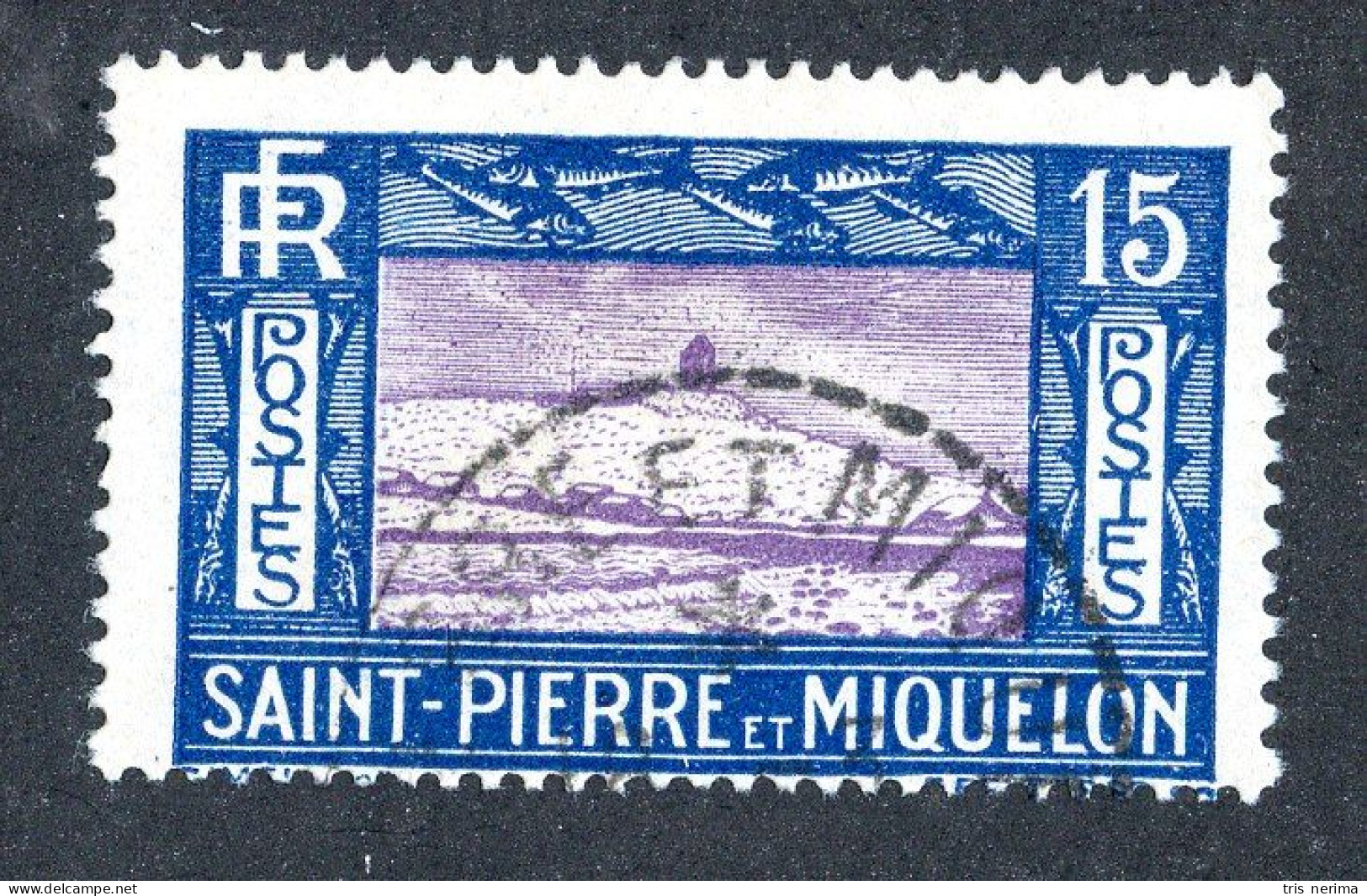 1035 Wx St Pierre 1932 Scott 141 Used (Lower Bids 20% Off) - Gebruikt