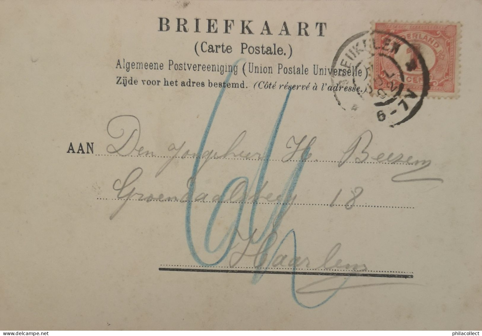 Breukelen (Utr.) Groet Uit - Vechtvliet 1902 - Breukelen