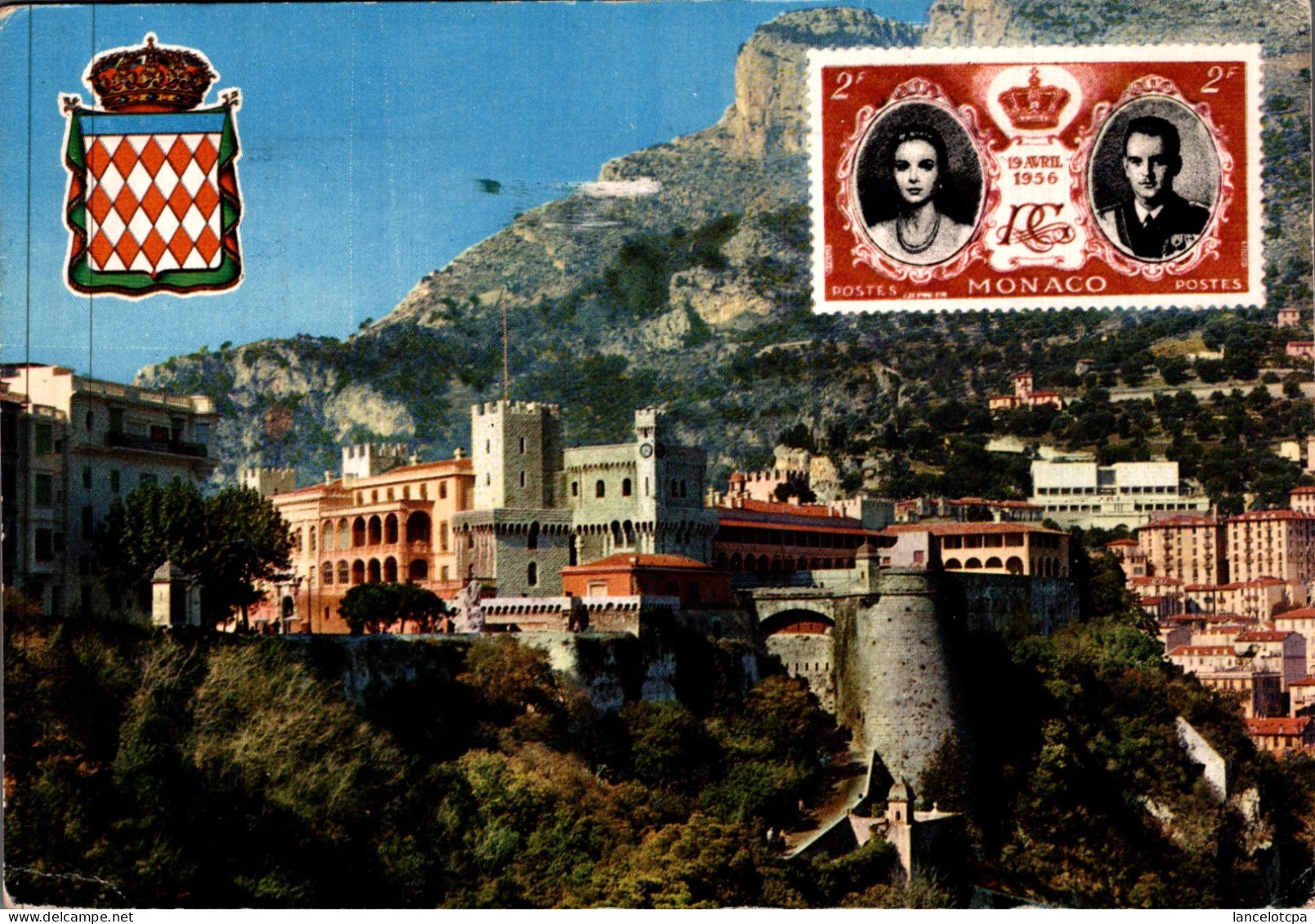 MONACO / PHILATELIE SUR CARTE POSTALE - Briefe U. Dokumente