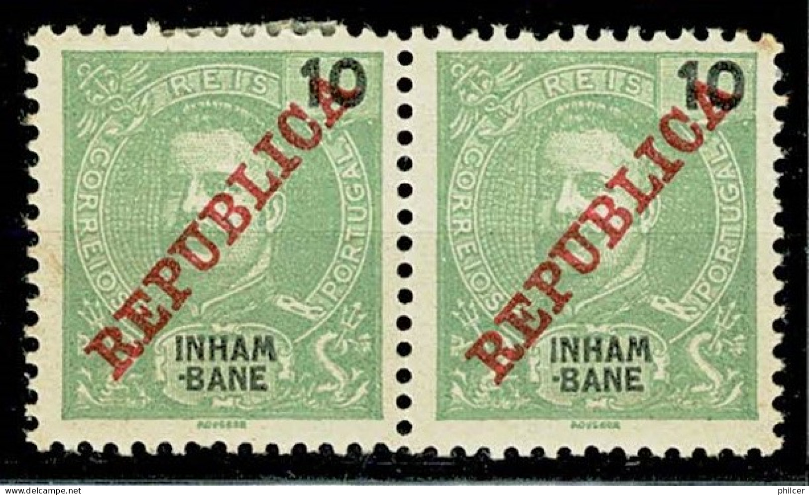 Inhambane, 1911, # 34, MH - Inhambane